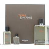 Hermès Gift Boxes Hermès Terre D'Hermès Gift Set EdT 100ml + Shower Gel 40ml + EdT 5ml