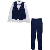 Suits Children's Clothing Occasion Four Piece Suit Set - Navy