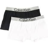 Elastane Underpants Calvin Klein Boy's Trunks 2-pack - 1PVHWhite/1PVHBlack (B70B7002590WW)