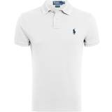 Polo Ralph Lauren T-shirts & Tank Tops Polo Ralph Lauren Short Sleeve Slim Fit Polo T-Shirt - White