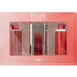French Connection Gift Boxes French Connection FCUK Connect Her Gift Set EdT 100ml + Body Mist 200ml + Body Lotion 250ml