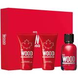 DSquared2 Gift Boxes DSquared2 Red Wood Gift Set EdT 50ml + Shower Gel 50ml + Body Lotion 50ml