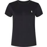 Polo Ralph Lauren Women T-shirts & Tank Tops Polo Ralph Lauren Cotton Crewneck T-shirt - Polo Black