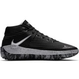 Suede Basketball Shoes Nike KD13 - Black/Wolf Grey/White