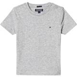 Press-Studs Tops Tommy Hilfiger Essential Organic Cotton T-shirt - Grey Heather (KB0KB04140-004))