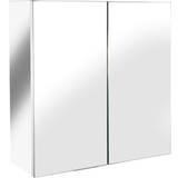 Stainless Steel Bathroom Mirror Cabinets Croydex Avon (WC866105)