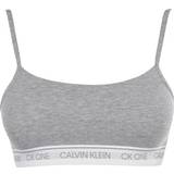 Calvin Klein CK One Unlined Bralette - Grey Heather