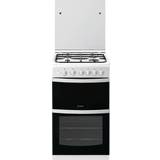 Indesit Gas Ovens Cookers Indesit ID5G00KCW White