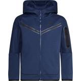 Nike tech fleece hoodie junior Children's Clothing Nike Boy's Sportswear Tech Fleece - Midnight Navy/Black (CU9223-410)