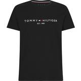 Tommy Hilfiger Men T-shirts & Tank Tops Tommy Hilfiger Logo T-shirt - Jet Black