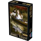 Dtoys James Tissot on the Thames A Heron 1000 Pieces