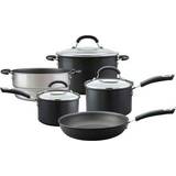 Circulon Cookware Circulon Total Hard Anodised Cookware Set with lid 5 Parts