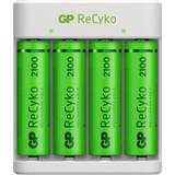 GP Batteries Chargers Batteries & Chargers GP Batteries ReCyko Standard Battery Charger E411 2100mAh 4xAA