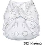 Cloth Diapers MuslinZ Cloth Diaper White Woodland Size 2