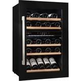 Two Zones Wine Storage Cabinets Avintage AVI48CDZA Black