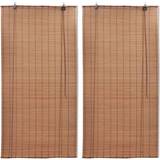 Bamboo Curtains & Accessories vidaXL 3057518 2-pack 80x160cm