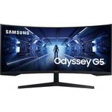 Curved Screen Monitors Samsung Odyssey G5 C34G55TWWU 34"
