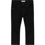 Jeans - Polyester Trousers Levi's Kid's 510 Skinny Fit Jeans - Black/Black (864900001)