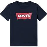 Short Sleeves Tops Children's Clothing Levi's Batwing T-shirt - Navy