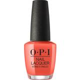 Orange Nail Polishes OPI Mexico City Collection Nail Lacquer My Chihuahua Doesn't Bite Anymore 15ml