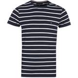 Tommy Hilfiger T-shirts & Tank Tops on sale Tommy Hilfiger Organic Cotton Stripe Slim Fit T-shirt - Desert Sky/White