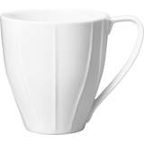 Rörstrand Cups & Mugs Rörstrand Pli Blanc Mug 34cl