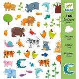 Toys Djeco Stickers Animals 160pc