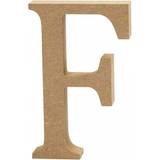 Brown Letters Kid's Room Creativ Company Letter F