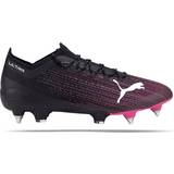 39 ½ - Soft Ground (SG) Football Shoes Puma Ultra 1.1 SG W - Puma Black/Luminous Pink