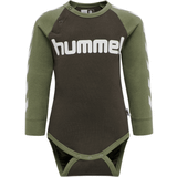 Green Bodysuits Children's Clothing Hummel Ryan Body L/S - Deep Lichen Green (208128-6754)