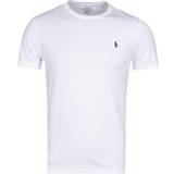 Polo Ralph Lauren Men T-shirts Polo Ralph Lauren Jersey Crewneck T-shirt - White