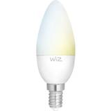E14 Light Bulbs WiZ Tunable C37 LED Lamps 4.9W E14