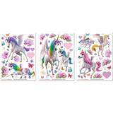 Multicoloured Wall Decor Kid's Room Walltastic Magical Unicorn Walll Stickers