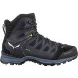 Suede Hiking Shoes Salewa Mountain Trainer Lite Mid GTX M - Black