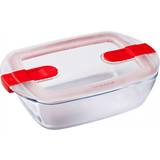 Stackable Kitchen Storage Pyrex Cook & Heat Food Container 1.1L