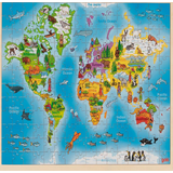 Goki Classic Jigsaw Puzzles Goki World Puzzle 192 Pieces
