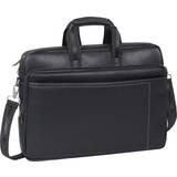 Faux Leather Computer Bags Rivacase Orly 16" - Black