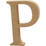 Brown Letters Kid's Room Creativ Company Letter P