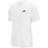Nike T-shirts & Tank Tops Nike Sportswear Club T-shirt - White/Black