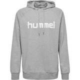 Hummel Go Kids Cotton Logo Hoodie - Grey Melange (203512-2006)