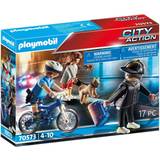 Playmobil Police Bicycle with Thief 70573
