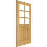 Deanta Ely 1P 6L Interior Door Clear Glass (76.2x198.1cm)