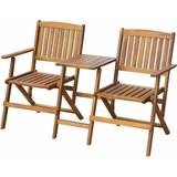 VidaXL Garden Dining Chairs Outdoor Sofas & Benches vidaXL 42654 Garden Bench