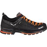 Rubber Hiking Shoes Salewa Mountain Trainer 2 GTX M - Black-Black/Carrot