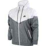 Nike Grey - L - Men Jackets Nike Windrunner Hooded Jacket Men - Smoke Grey/White/Black
