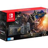 480p Game Consoles Nintendo Switch - Grey - 2021 - Monster Hunter: Rise Edition