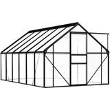 VidaXL Freestanding Greenhouses vidaXL 48212 7.03m² Aluminum Polycarbonate