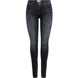 Only Shape Life Reg Skinny Fit Jeans - Black/Black Denim