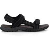 Men - Textile Sandals Trespass Alderley - Black