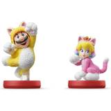 Nintendo Amiibo - Super Mario Collection - Cat Mario and Cat Peach